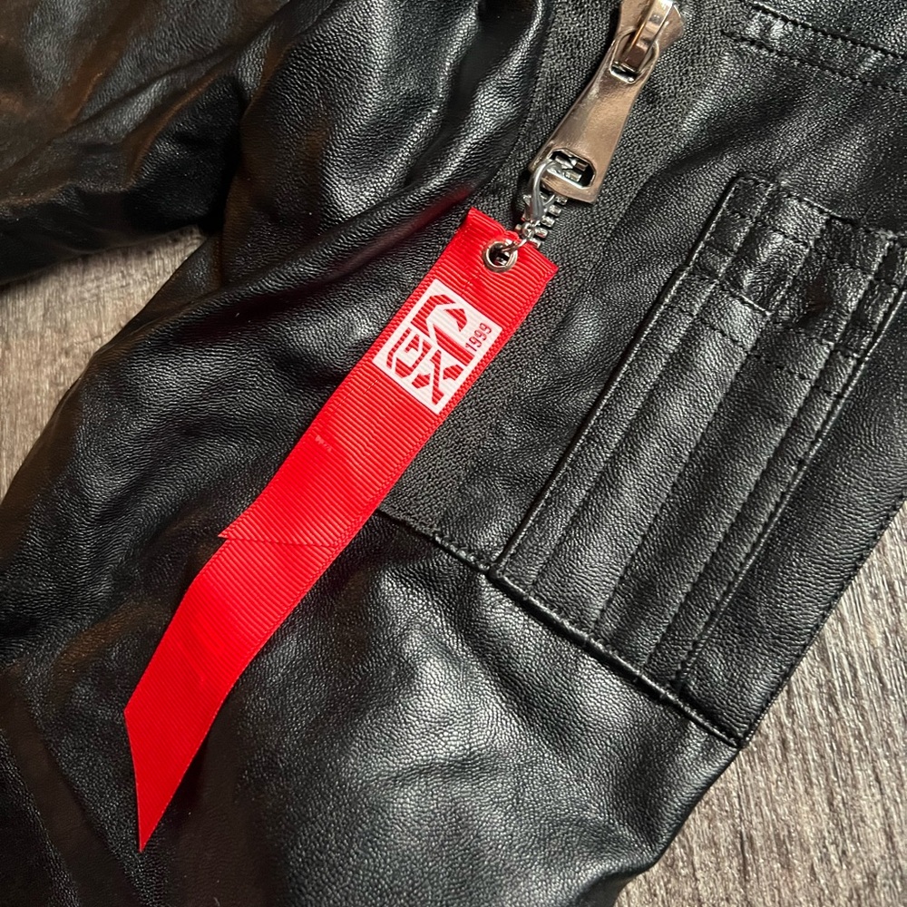 GXP 1999 Black Streetwear Demon Bomber Jacket, XL - Picture 4 of 6